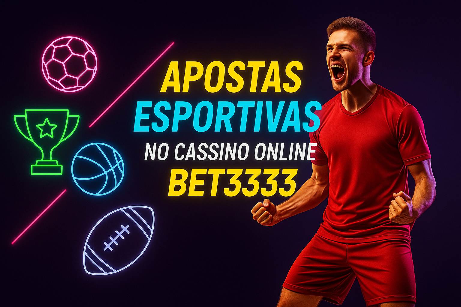 Aposte em apostas esportivas no cassino online BET3333